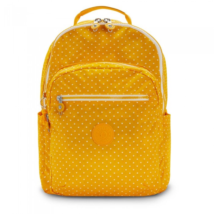 [해외]키플링 Seoul 27L Backpack Soft Dot Yellow