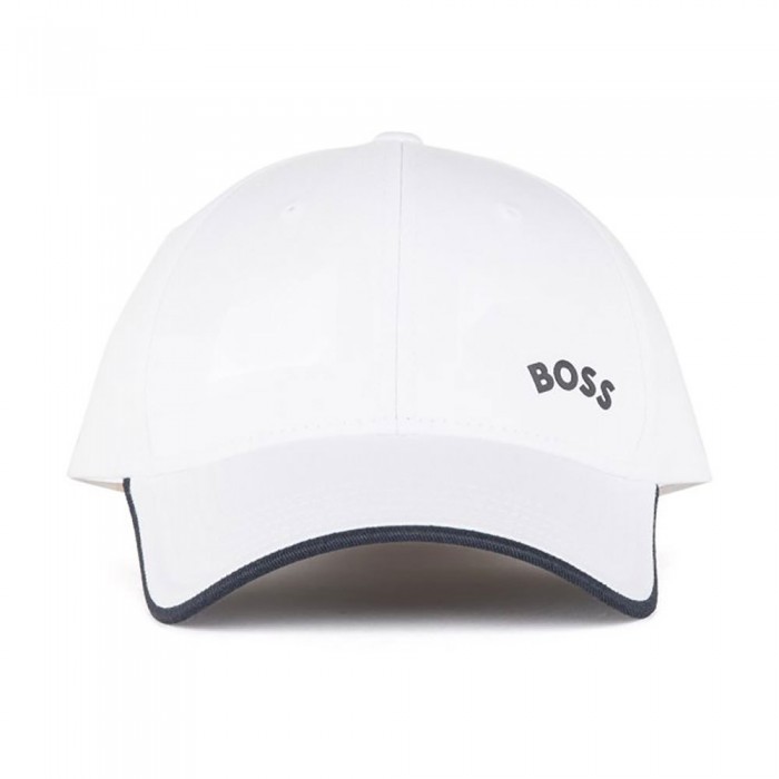[해외]BOSS Cap Bold Curved Cap White