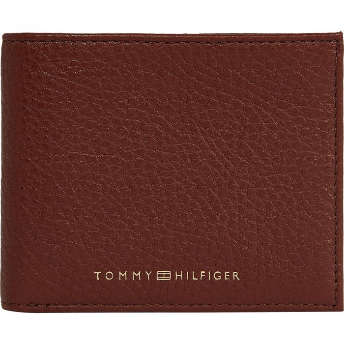 [해외]타미힐피거 SPORTSWEAR Premium Leather Mini Cc Wallet British Tan