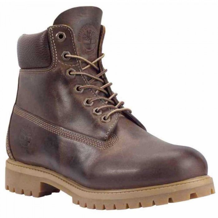 [해외]팀버랜드 Heritage 6´´ Premium Wide Boots Refurbished Brown Burnished Full-Grain