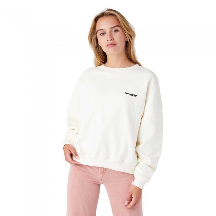 [해외]WRANGLER Relaxed Sweatshirt Ivory