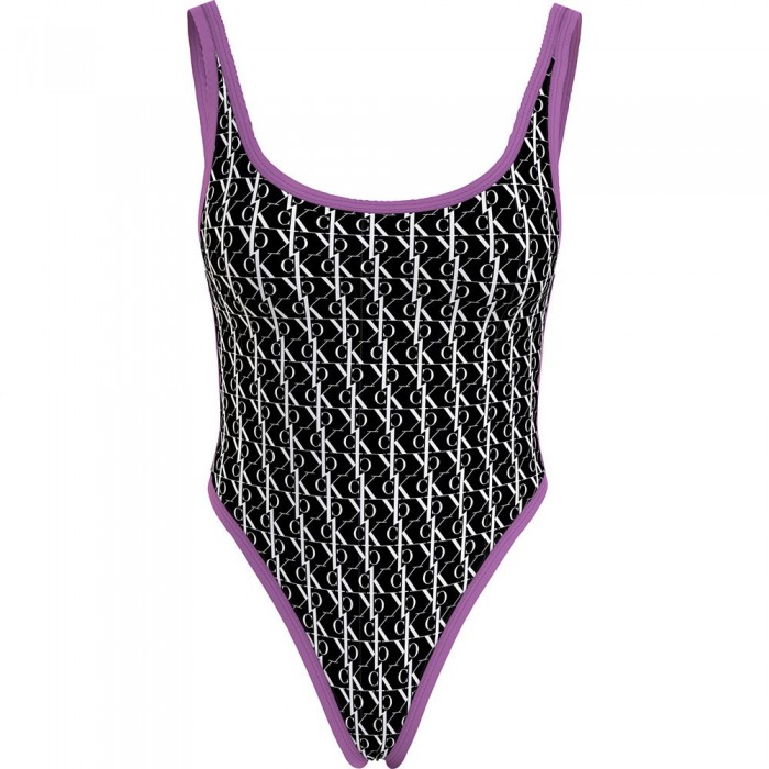 [해외]캘빈클라인 언더웨어 KW0KW01643 Swimsuit Monogram Black