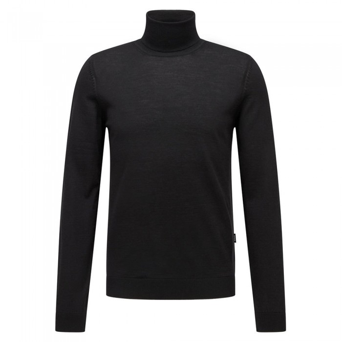 [해외]BOSS Musso-P High Neck Sweater Black