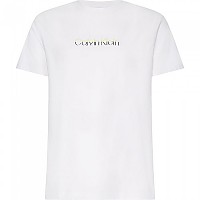 [해외]캘빈클라인 Multi Color Logo 반팔 티셔츠 138647094 Bright White