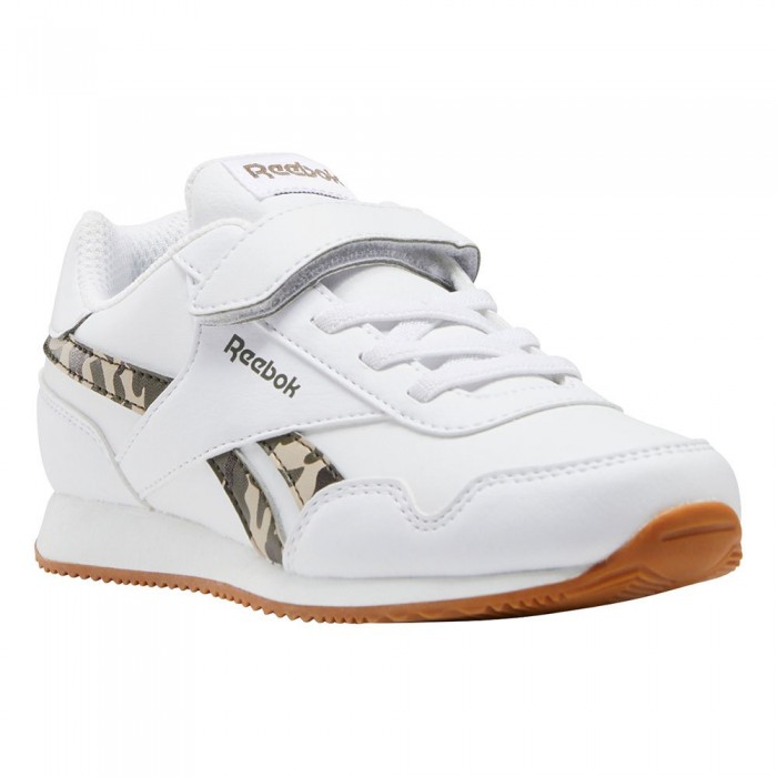 [해외]리복 Royal Classic Jog 3.0 1V Shoes Child 15138497895 Ftwr White / Ftwr White / Army Green 13