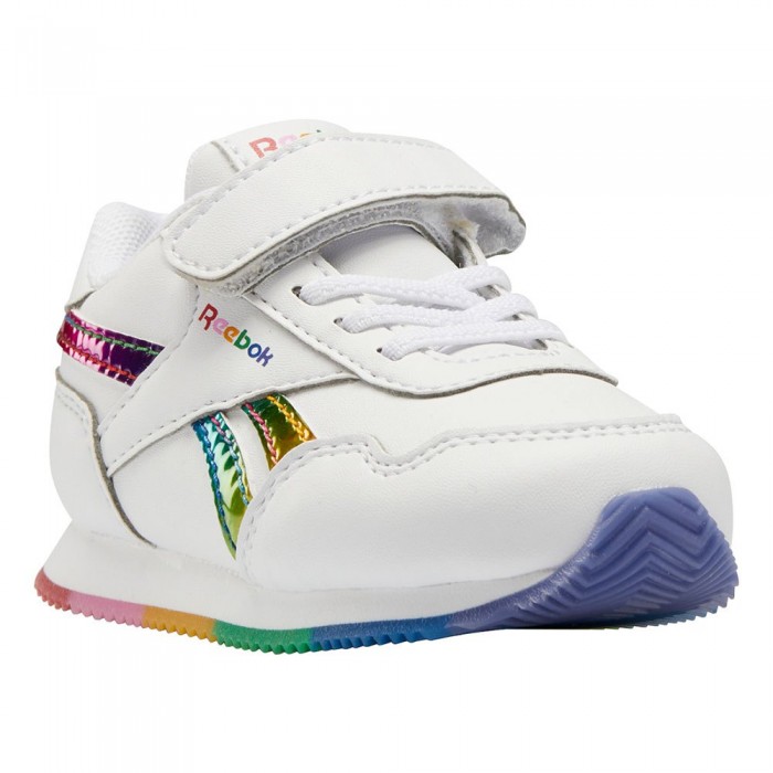 [해외]리복 Royal Classic Jog 3.0 1V Shoes Infant 15138497914 Ftwr White / Ftwr White / True Pink 1