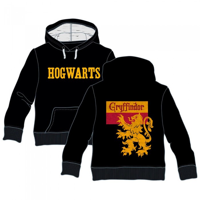 [해외]WARNER BROS Hoodie Harry Potter Hogwarts Gryfindor 15138642848 Black / Yellow