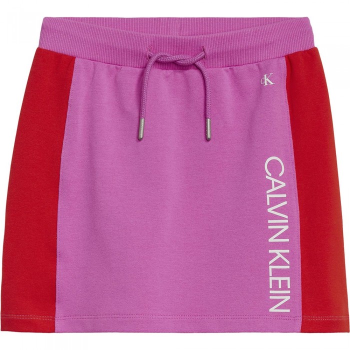 [해외]캘빈클라인 JEANS Colour Block Skirt 15138645540 Sweetest Pink