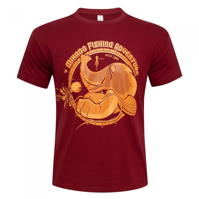 [해외]MIKADO Catfish Short Sleeve T-Shirt 8138612887 Red