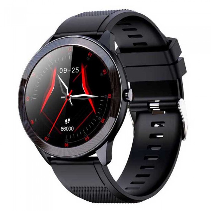 [해외]LEOTEC MultiSport Wave 1.28´´ Smartwatch Black