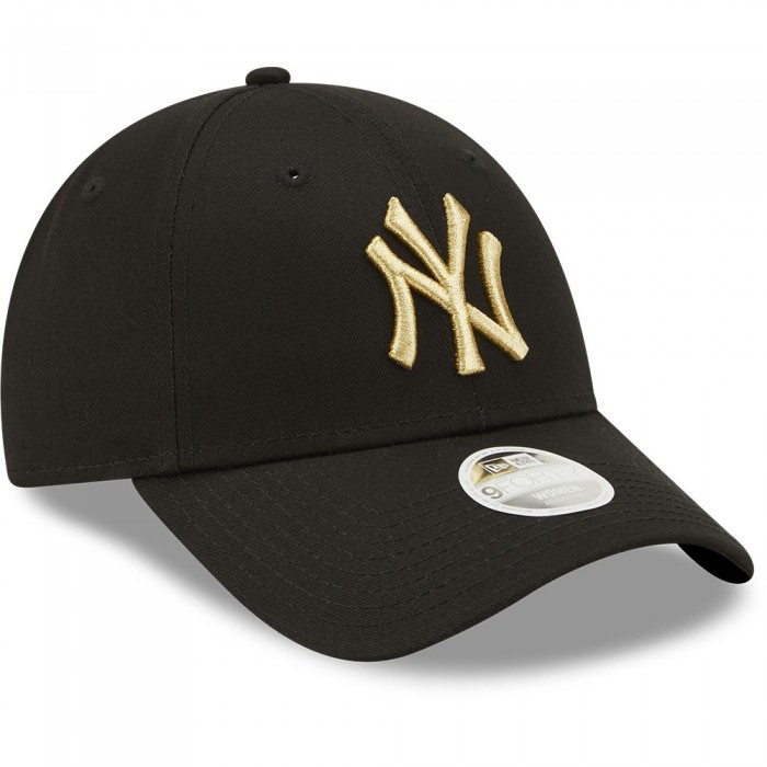 [해외]뉴에라 New York Yankees Metallic Logo 9Forty? Visor Black