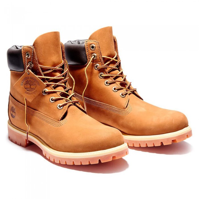 [해외]팀버랜드 6´´ Premium Wide Boots Refurbished Rust Nubuck