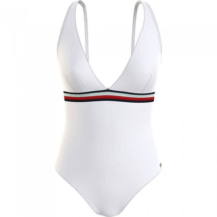 [해외]타미힐피거 언더웨어 Triangle Rp Swimsuit White
