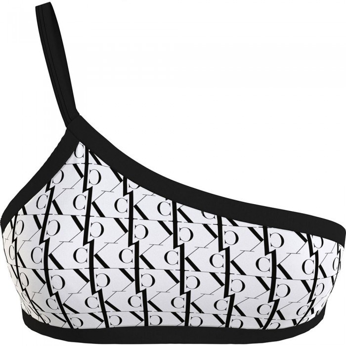 [해외]캘빈클라인 언더웨어 Bralette Bathing Bikini Top Monogram White