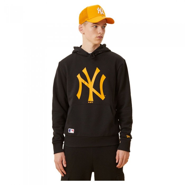 [해외]뉴에라 MLB Seasonal Team Logo New York Yankees Hoodie Black