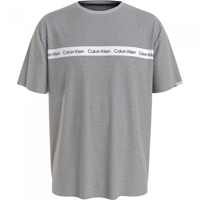 [해외]캘빈클라인 언더웨어 KM0KM00760 Logo Short Sleeve T-Shirt Grey Heather