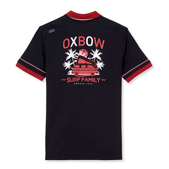 [해외]OXBOW Neboss 반팔 폴로 셔츠 14138652874 Black