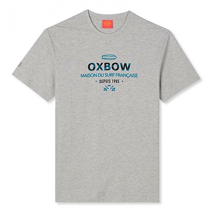 [해외]OXBOW Tikto Short Sleeve Crew Neck T-Shirt 14138652988 Gris Chine