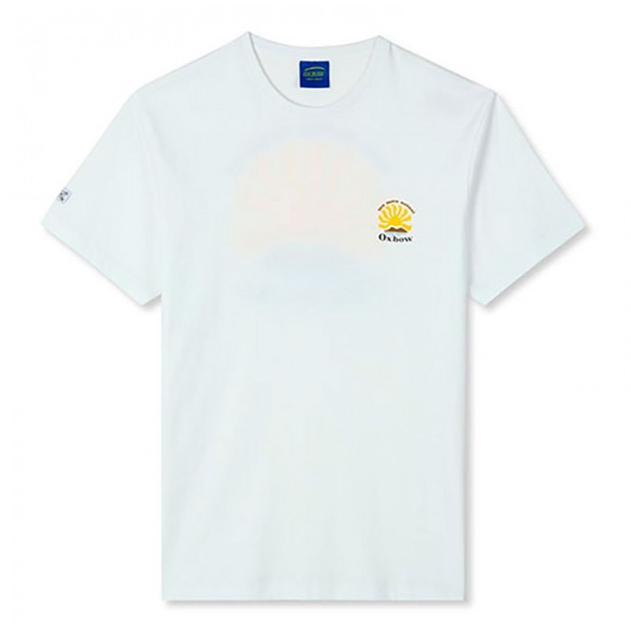 [해외]OXBOW Tourna Short Sleeve Crew Neck T-Shirt 14138653004 Blanc