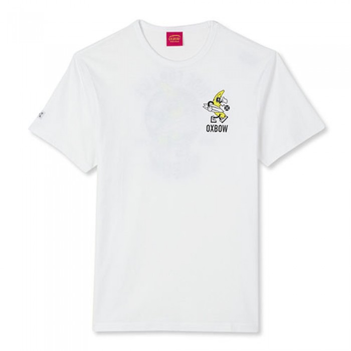 [해외]OXBOW Trevor Short Sleeve Crew Neck T-Shirt 14138653006 Blanc