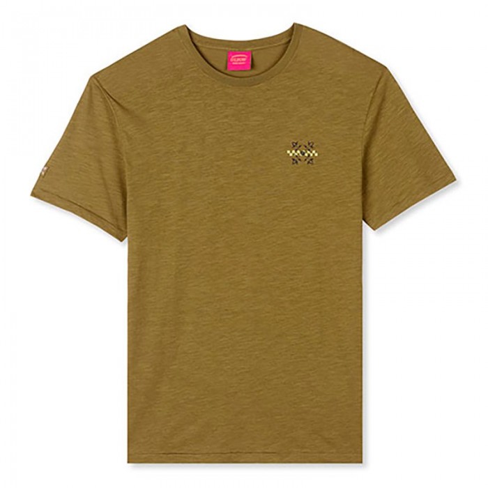 [해외]OXBOW Tribam Short Sleeve Crew Neck T-Shirt 14138653010 Gecko