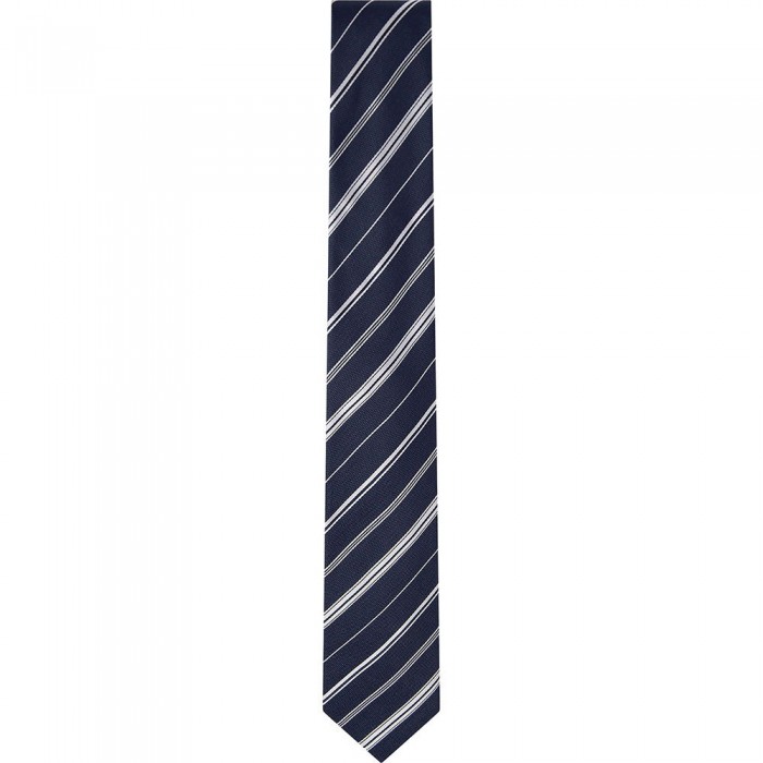[해외]HACKETT Varied Stripe Tie Navy / White