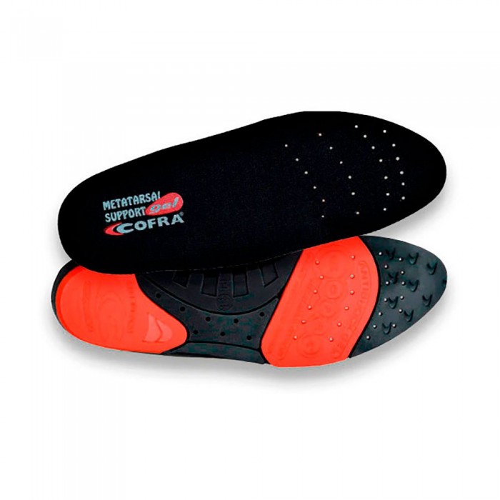[해외]COFRA Metarsal Support Gel Safety Shoe Template Black / Red