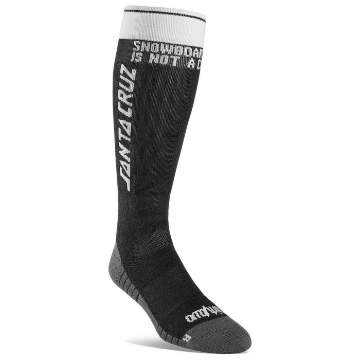[해외]THIRTYTWO Santa Cruz Socks Black / White