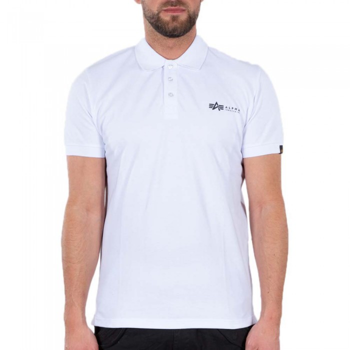 [해외]알파 인더스트리 Basic SL 반팔 폴로 셔츠 138400727 White