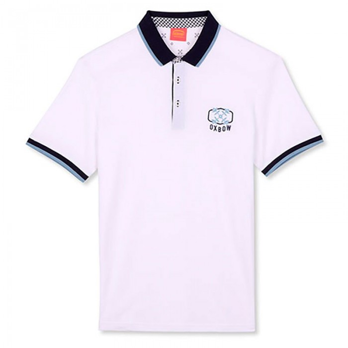 [해외]OXBOW Nachem 반팔 폴로 셔츠 138652857 Blanc