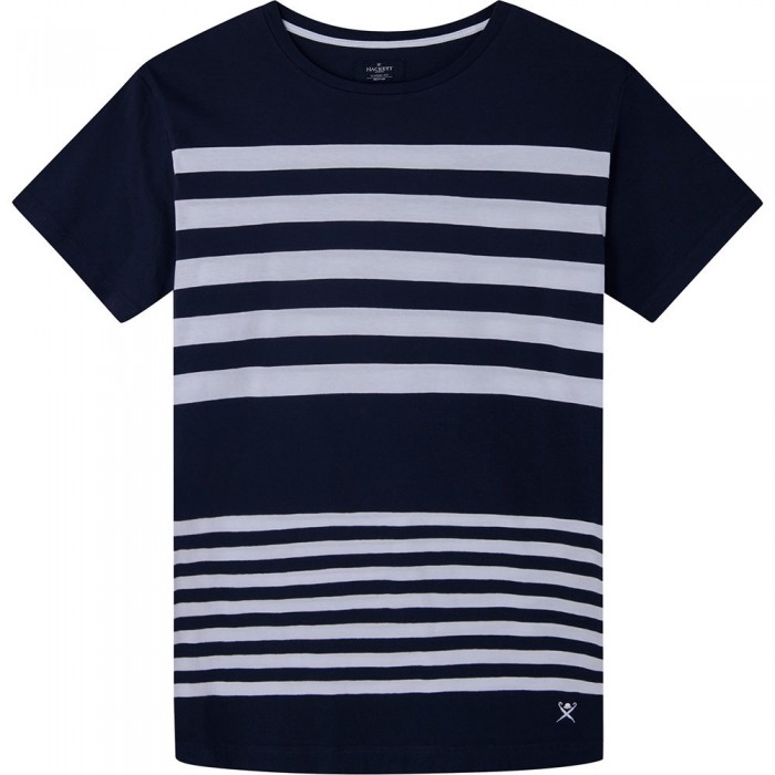 [해외]해켓 Nautical Stripe 반팔 티셔츠 138655786 Navy Blazer