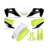 [해외]UFO Husqvarna FC/TC 250-450 19-22 HUKIT624@111 오토바이 플라스틱 키트 9138663387 Fluo Yellow / Black / White