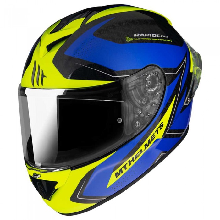 [해외]MT 헬멧s FF104PRO Rapide 프로 Master A7 풀페이스 헬멧 9138508799 Gloss Blue