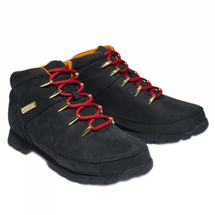 [해외]팀버랜드 Euro Sprint Hiker Boots Black / Red
