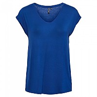 [해외]PIECES Billo Solid 반팔 티셔츠 138687445 Mazarine Blue