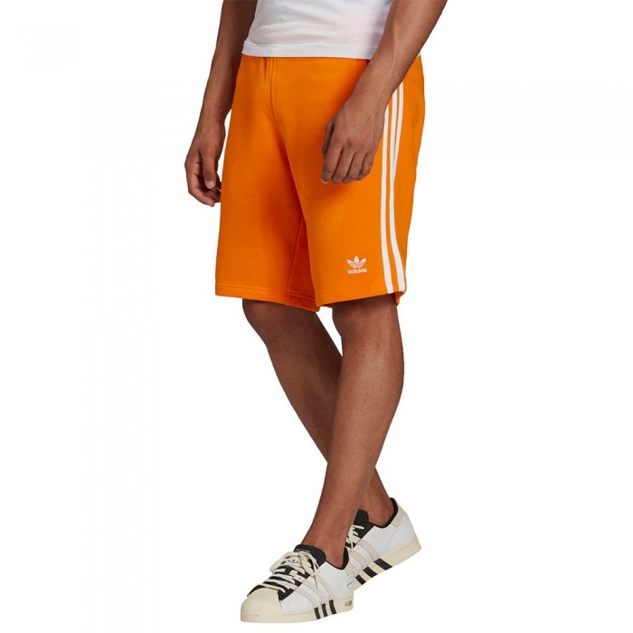 [해외]아디다스 ORIGINALS 3 Stripes Shorts Bright Orange