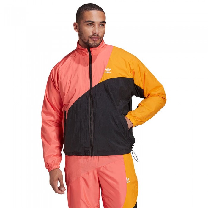 [해외]아디다스 ORIGINALS Adicolor Jacket Black / Semi Turbo / Bright Orange