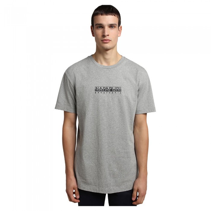 [해외]나파피리 S-Box 3 반팔 티셔츠 138553992 Medium Grey Melange