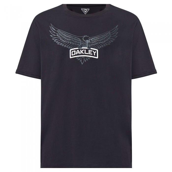 [해외]오클리 APPAREL Si Eagle Tab 반팔 티셔츠 4138590875 Blackout