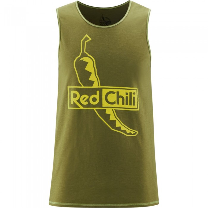 [해외]RED CHILI Gamba 민소매 티셔츠 4138631550 Olive