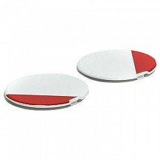 [해외]AGV Orbyt Painted Screw Covers 커버 모자 9137757658 Block Pearl White / Ebony / Red Fluo