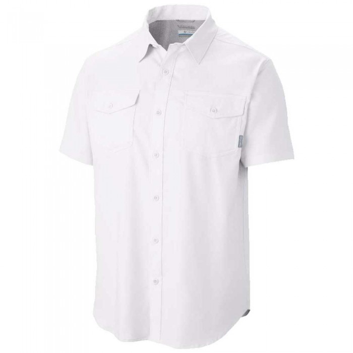 [해외]컬럼비아 반팔 셔츠 Utilizer II Solid 1107925 White