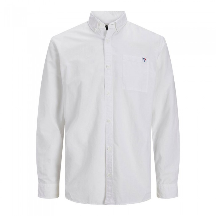 [해외]잭앤존스 긴 소매 셔츠 Sports 썸머 Oversize 138697890 White / Oversize Fit