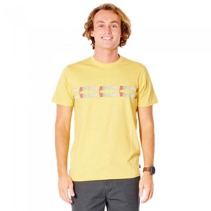[해외]립컬 Surf Revival Reflect 반팔 티셔츠 14138705626 Retro Yellow