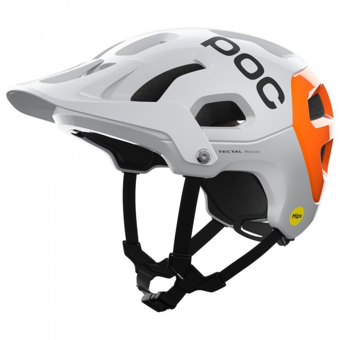 [해외]POC Tectal Race MIPS NFC MTB 헬멧 1138330507 Hydrogen White / Fluorescent Orange AVIP