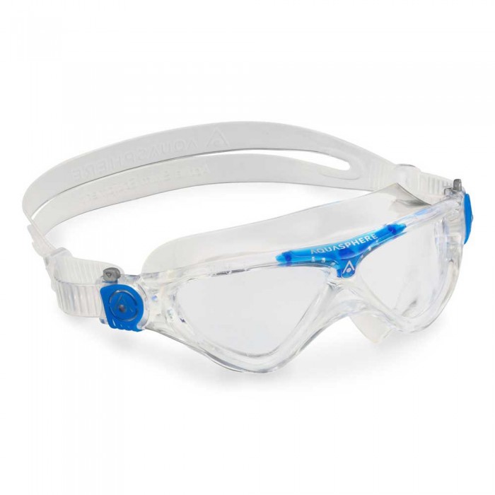 [해외]아쿠아스피어 Vista Junior Swimming Mask 6138704363 Clear / Blue / Clear