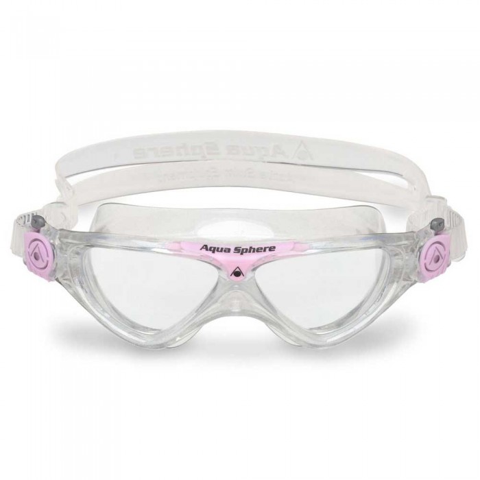 [해외]아쿠아스피어 Vista Junior Swimming Mask 6138704365 Clear / Pink / Clear
