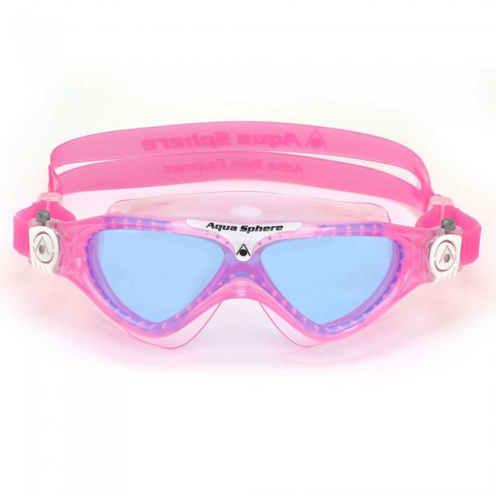 [해외]아쿠아스피어 Vista Junior Swimming Mask 6138704367 Pink / White / Blue