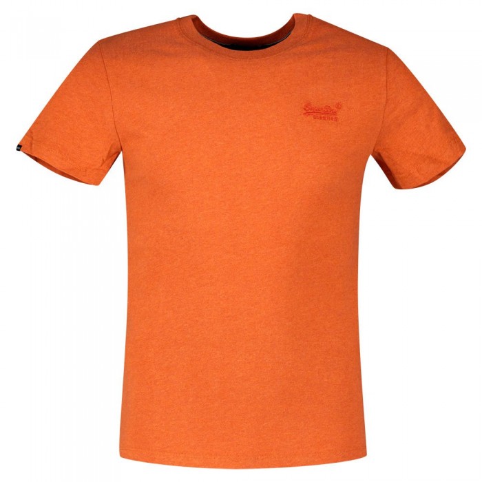 [해외]슈퍼드라이 Vintage 로고 Embroidered 반팔 티셔츠 138561280 Rust Orange Marl