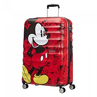 [해외]아메리칸 투어리스터 트롤리 Wavebreaker Disney Spinner 77/28 96L 138185126 Mickey Comics Red